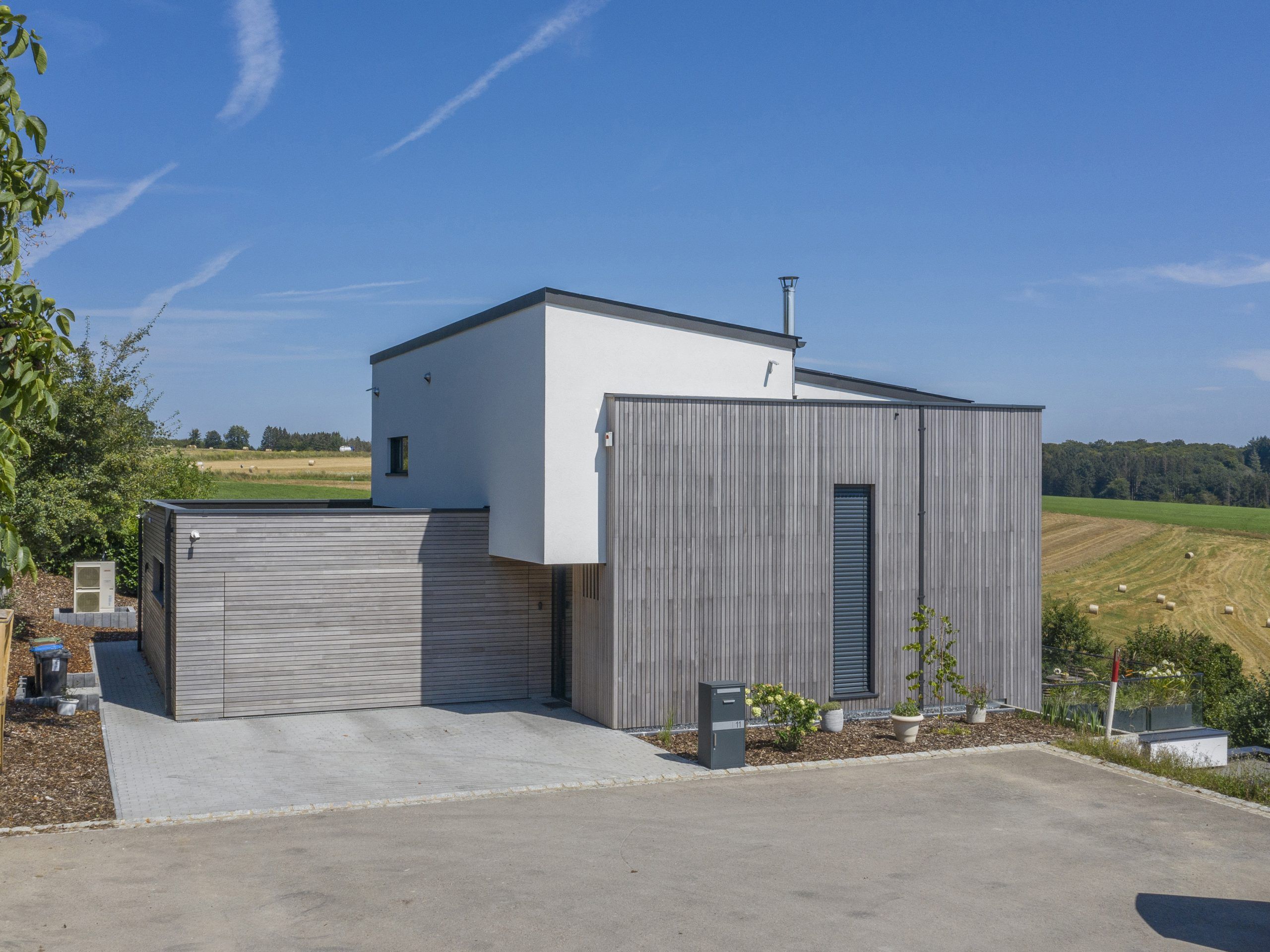 maison ossature bois d'un constructeur de maison en bois en Belgique