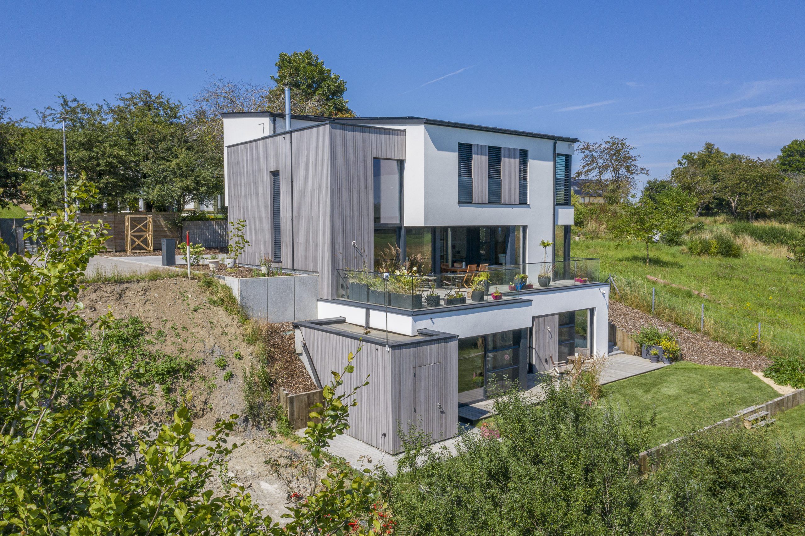 maison ossature bois d'un constructeur de maison en bois en Belgique